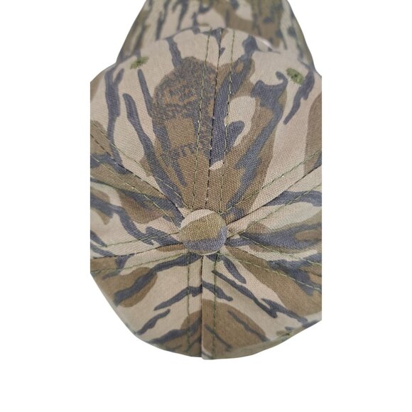 Ducks Unlimited Baseball Cap Mossy Oak Bottomland Camo Strapback Adjustable New - Picture 8 of 9
